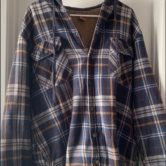 Jackets \u0026 Coats | Fuzzy Flannel Jacket 